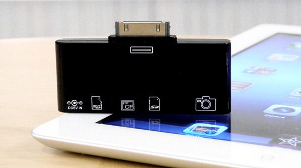 si può collegare una scheda SD a un iPad