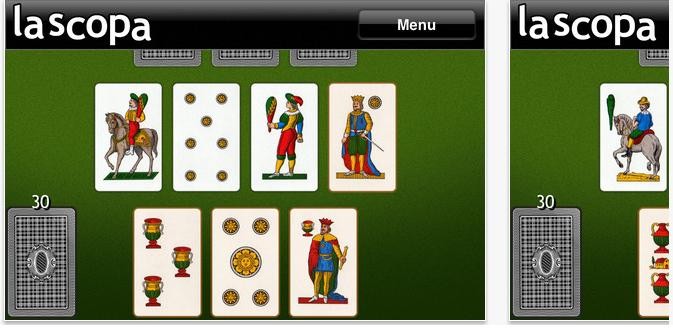 La Scopa Il Gioco Di Carte Più Famoso Per Iphone E Ipad