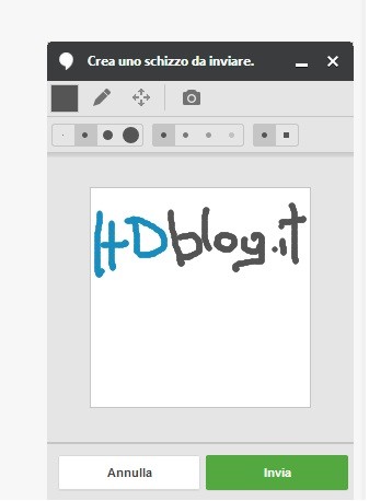 Google Hangouts Pcweb Arrivano I Disegni A Mano Libera Nei