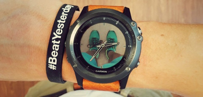 garmin forerunner 235 customize watch face