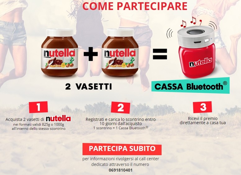 Regalatevi La Cassa Bluetooth Nutella Con La Nuova