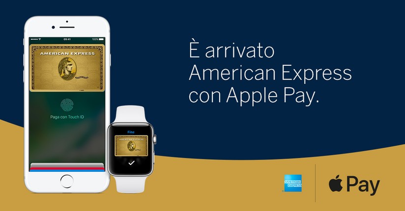 Apple Pay è Utilizzabile Da Oggi Anche Con Le Carte American