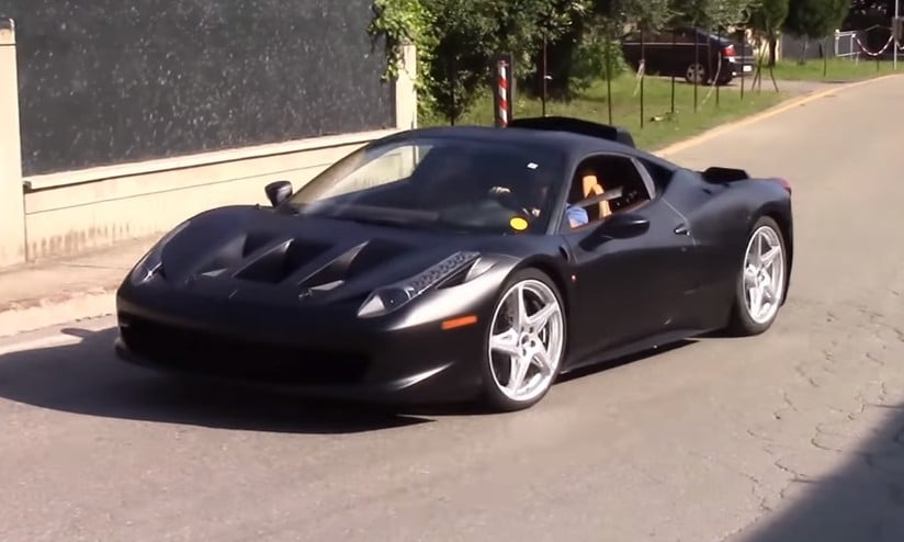 Ferrari Test Su Strada Per La Versione Ibrida Video