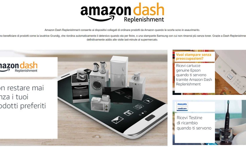 Amazon Dash Replenishment In Italia La Casa Ordina Da Sola